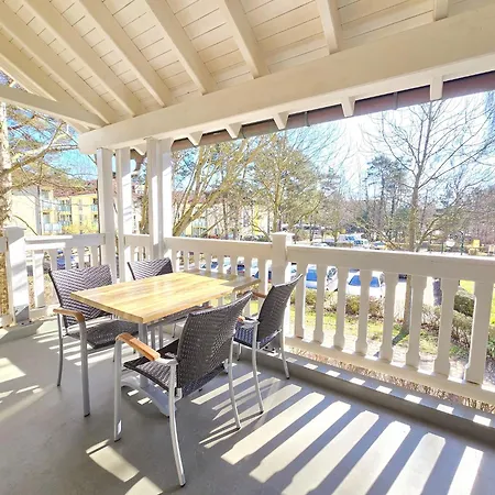 Appartamento Duenenpark - Komfort Mit 1 Schlafzimmer Und Balkon Im Obergeschoss 266 Binz